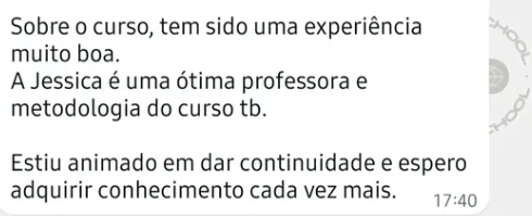 Depoimento de aluno 11