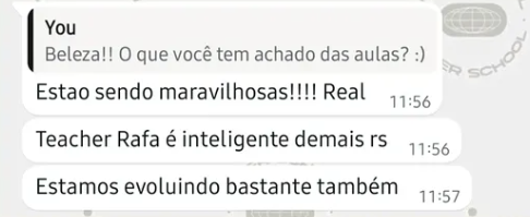 Depoimento de aluno 6