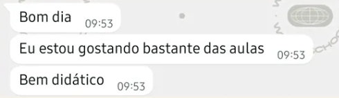 Depoimento de aluno 9